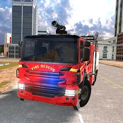 Fire Truck Simulator 2025 Mod Apk [Unlimited money]