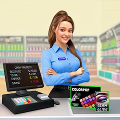 Beauty Shop: Supermarket 3D Mod Apk 1.2 [إزالة الإعلانات][قائمة Mod][مال غير محدود]