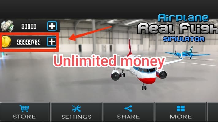 Airplane Simulator Plane Games MOD APK Review And Video Guide for Android Banner