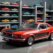 Model Car Collector Icon