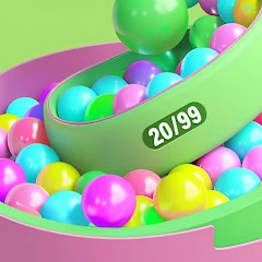 Ball Escape 3D: Spin & Collect Mod Apk 1.7 [Reklamları kaldırmak][Mod speed]