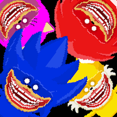 Blue Monster Playground Icon
