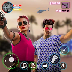 Vegas Crime Gangster Cidade 3D Mod Apk [Remove ads][Mod speed]