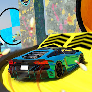 Extreme Car Drifting Mega Ramp icon