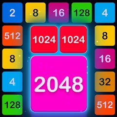 2048 Merge - Numbers Puzzle Mod Apk [Remove ads][Mod speed]
