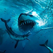 Megalodon Dino Survival Sim Mod Apk [Unlimited money][Mod Menu]