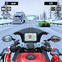 Highway Ride Bike Racing Games Mod Apk [Unlimited money]