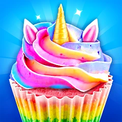 Cupcake Maker: Unicorn Cupcake Mod Apk [Remove ads][Mod speed]