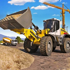 Dozer simulator excavator Mod Apk [Free purchase][Mod speed]