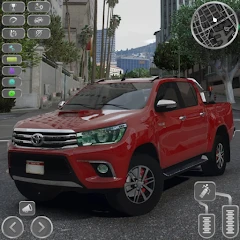 Hilux Pickup: Toyota Driver Mod Apk [Remove ads][Mod speed]