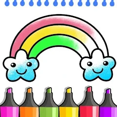 Toddler Coloring Book Mod Apk [Remove ads][Mod speed]