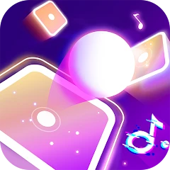 Ballz Hop：Dancing Tiles Mod Apk [Remove ads][Mod speed]