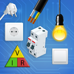Electrician Handbook & Wiring Icon