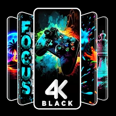 Black Wallpaper 4K HD Live Mod Apk [Remove ads]