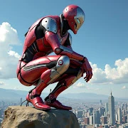 Super Crime Iron Hero Robot Mod apk