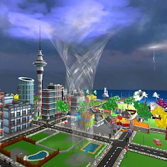 Tornado Rain and Thunder Sim Mod Apk [Remove ads][Mod speed]
