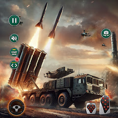 Army missile launcher Game 3d Icon
