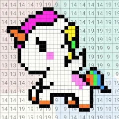Pixel Unicorn: Color By Number Mod Apk [Remove ads][Mod speed]