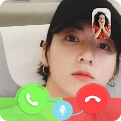Jungkook Fake Chat &Video Call Mod Apk [Remove ads][Mod speed]