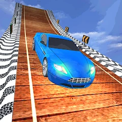 Mega Ramp Impossible Car Stunt Mod Apk [Remove ads][Mod speed]