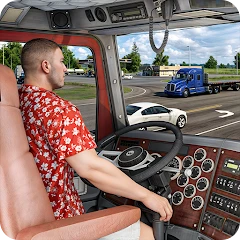 Heavy Truck Simulator Games 3D Mod Apk 