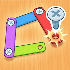 NUTR: Nuts & Bolts Wood Puzzle