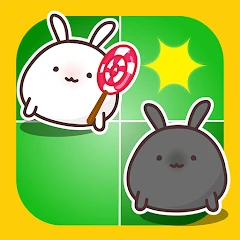 Hungree Bunny: Cute Board Game Mod Apk [Remove ads][Mod speed]