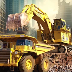 Heavy Excavator Construction