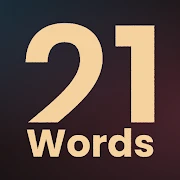 21 Words - Scrambled Word Game Mod Apk [Remove ads][Mod speed]
