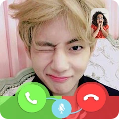 Taehyung Fake Chat &Video Call Mod Apk [Remove ads][Mod speed]