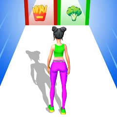 Girl Race - Fun Running Games