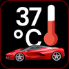 Car Temperature Icon
