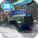 Winter Timber Truck Simulator Icon