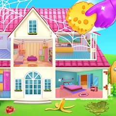 Girl home cleaning fun Mod Apk [Remove ads][Mod speed]
