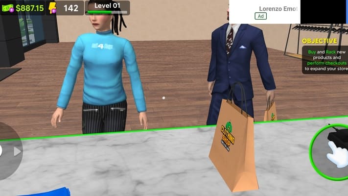 Clothing Shop - Simulator Game