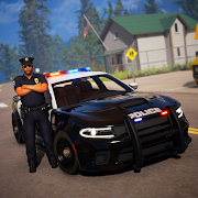 Real Police Car Simulator Game Icon