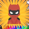 Superhero Coloring Book - Kids Mod Apk [Remove ads][Mod speed]