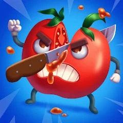 Hit Tomato 3D - Knife Master Mod Apk 1.7.8 [Remove ads]