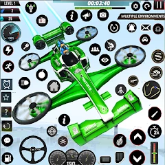 Flying Formula Car Racing Game Mod apk