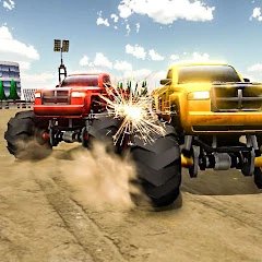 Demolition Derby-Monster Truck Mod Apk [مال غير محدود]
