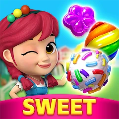 Sweet Road – Cool Match 3 Мод Apk 6.6.9 
