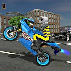 Sports bike simulator Drift 3D Mod Apk 1.5 [Uang yang tidak terbatas]