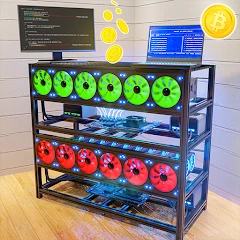 Crypto Mining PC Builder Sim Mod Apk [Free purchase][Mod speed]
