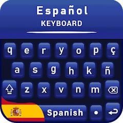 Spanish Keyboard with English