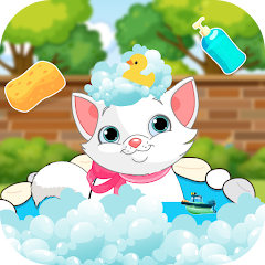 Rescue Cat - Pet Grooming Game Icon