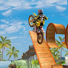 Game Balap Stunt Sepeda Mod Apk 1.12 [Hilangkan iklan][Mod speed]