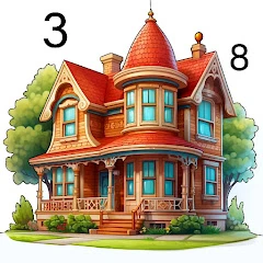 Dream Home Coloring book Mod Apk [Remove ads][Mod speed]