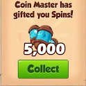 5k Spins - coin master 2 Link icon