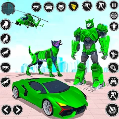 Mech Animal Robot: Wolf Robot Mod apk