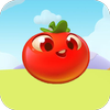 Happy Apple Jump Icon